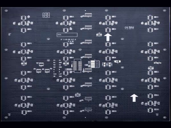 双面无铅喷锡板 - 应用于LED光电