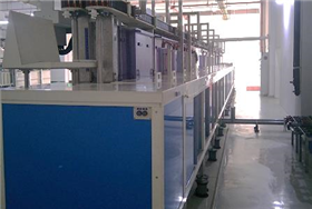Golden finger production line